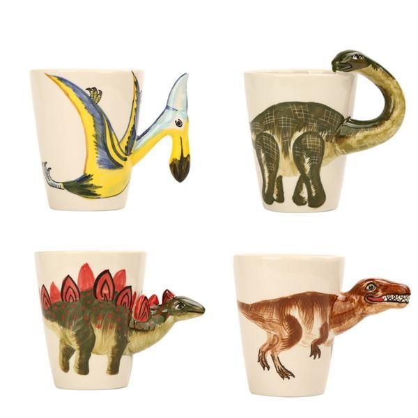 3d Dinosaurie Mugg