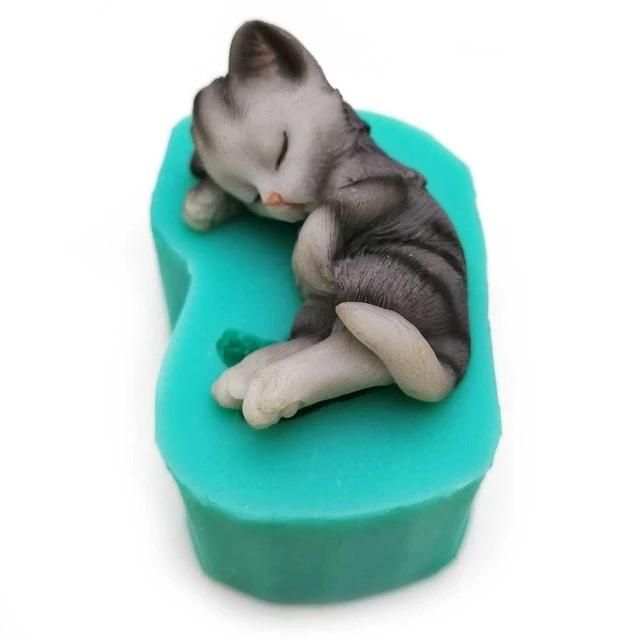 3d Kattunge Fondant Kakform