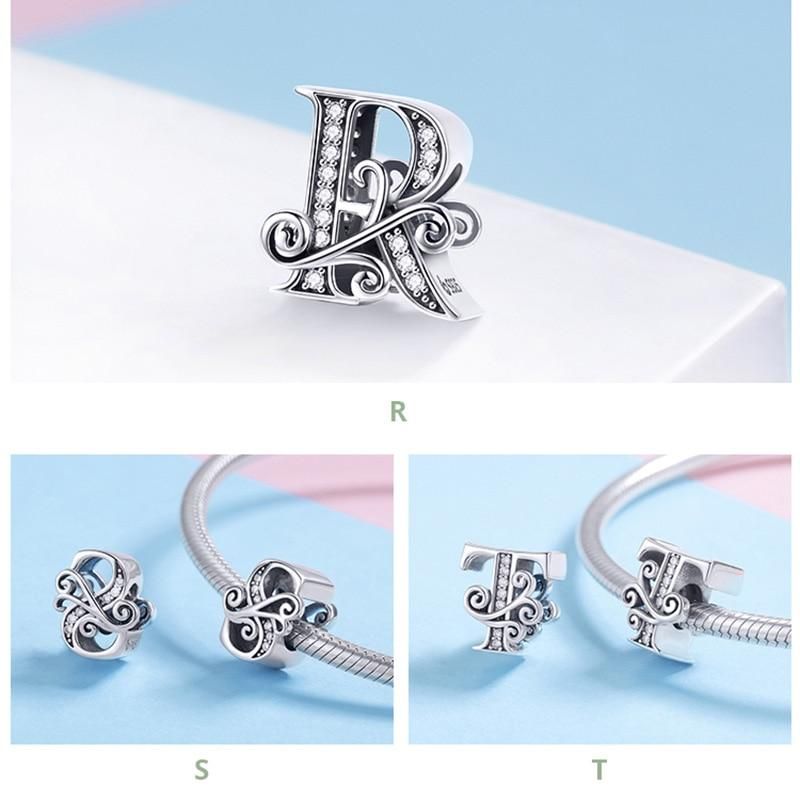 Alfabetet A-z Armband Charm