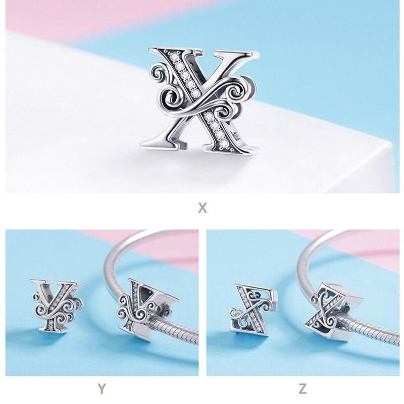 Alfabetet A-z Armband Charm