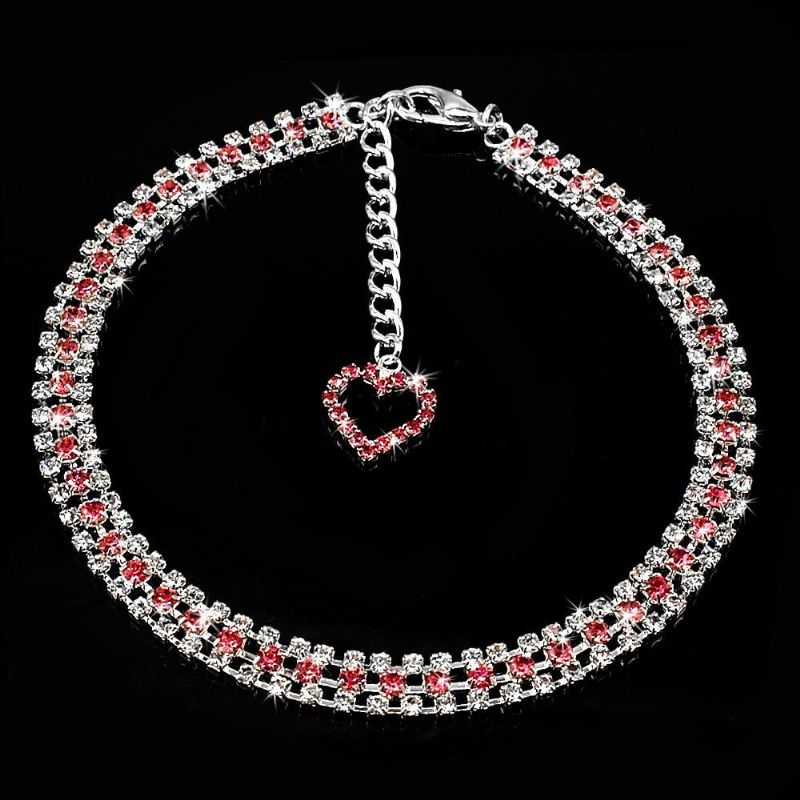 Bling Rhinestone Halsband Halsband