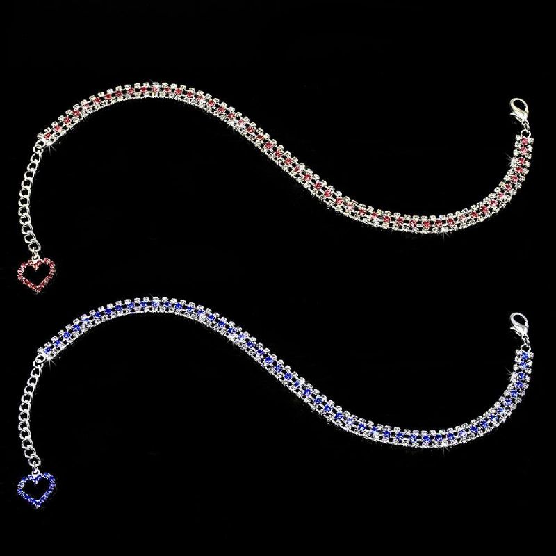 Bling Rhinestone Halsband Halsband