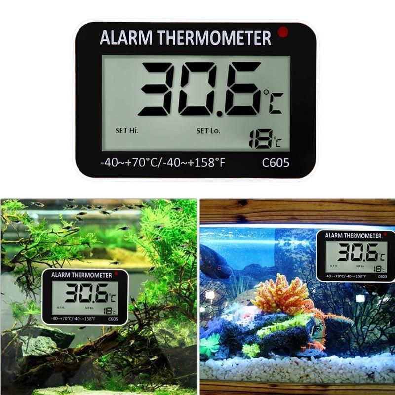 Digital Akvarietermometer Lcd-skärmsensor