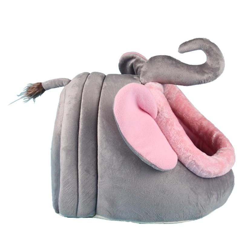 Elefantformad Sovsäck För Husdjur
