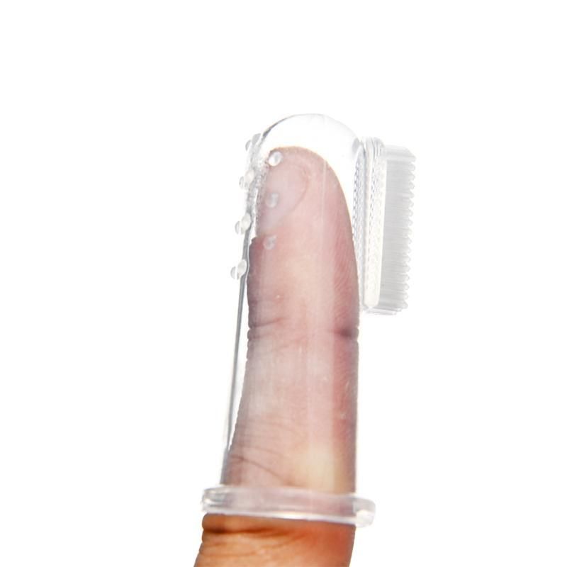 Fingerformad Kiselgel-tandborste