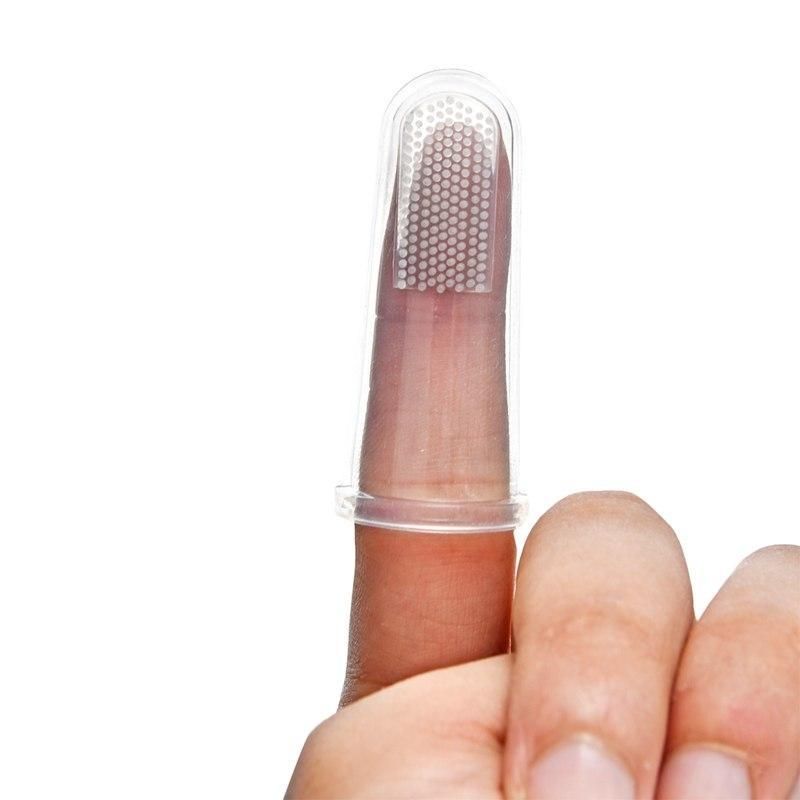 Fingerformad Kiselgel-tandborste