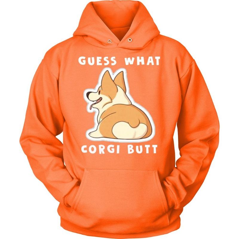 Gissa Vilken Corgi Butt Hoodie