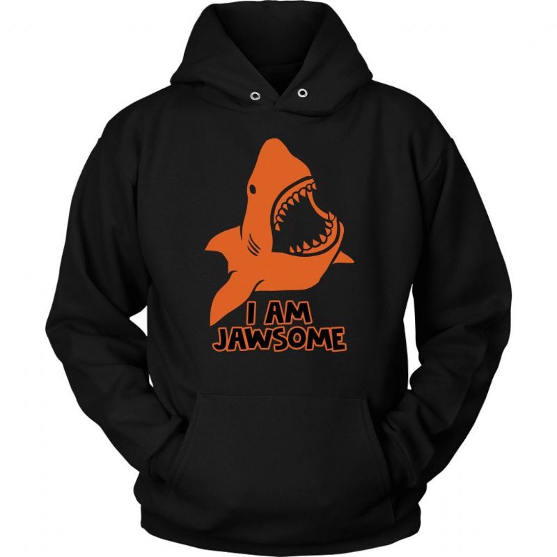 Jag Är Jawsome Shark Hoodie Design