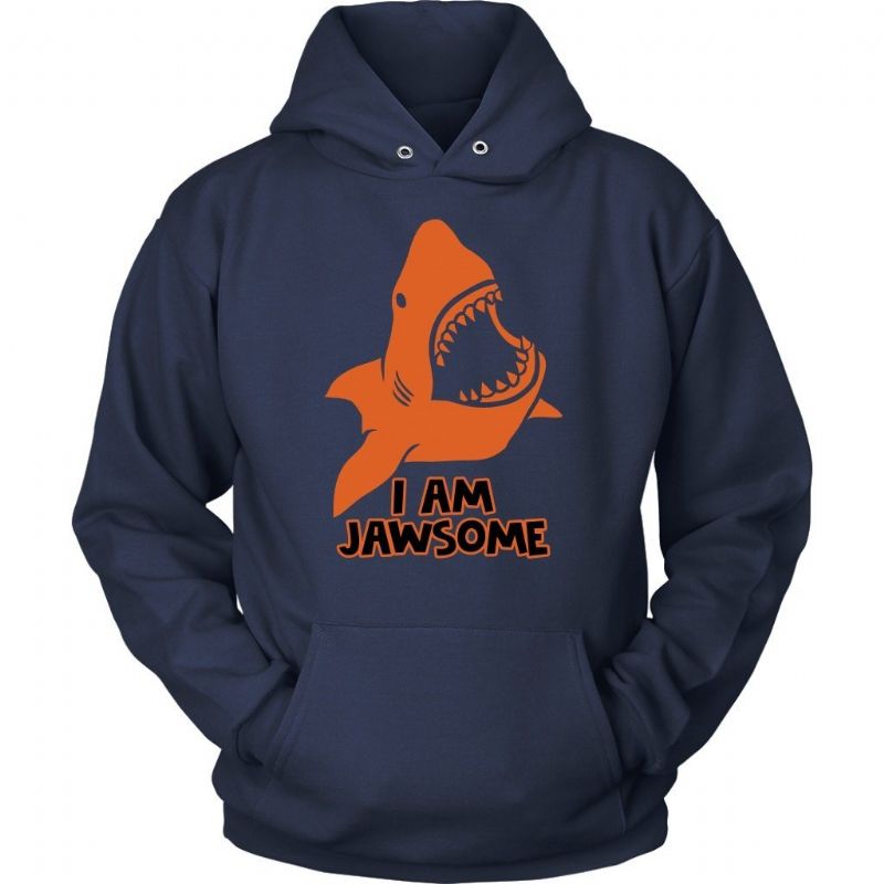 Jag Är Jawsome Shark Hoodie Design