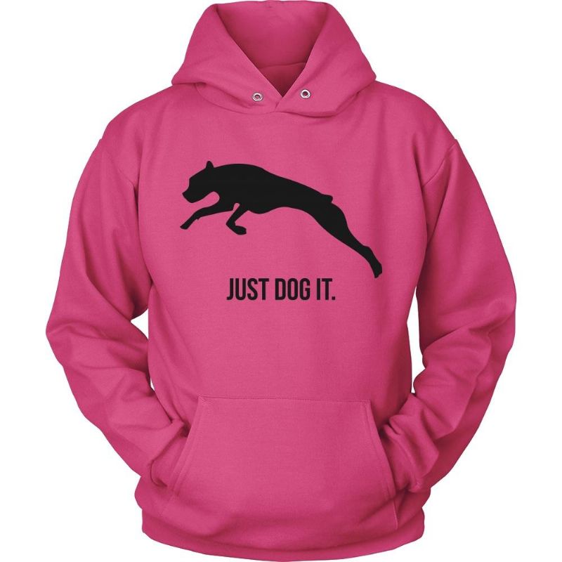 Jumping Dog It Hoodie Design