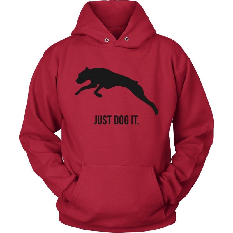 Jumping Dog It Hoodie Design