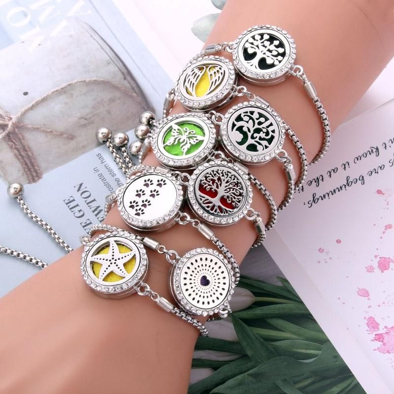 Katt Aromaterapi Lockets Armband