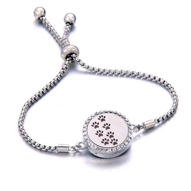 Katt Aromaterapi Lockets Armband