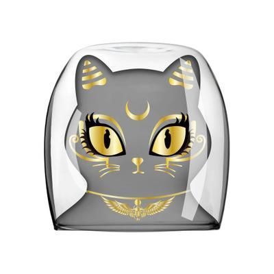 Kreativt 3d Kattformat Glas