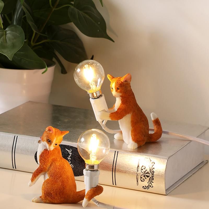Led-kattdesign Sovrumslampa