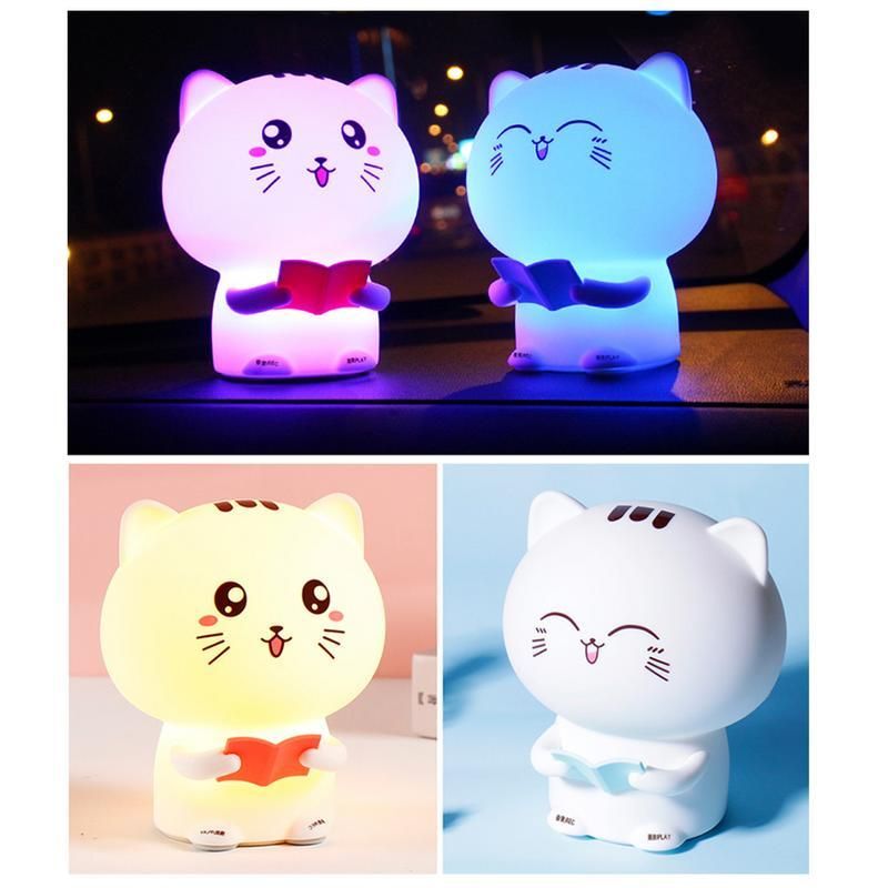 Lucky Cat Light Med Inspelningsfunktion