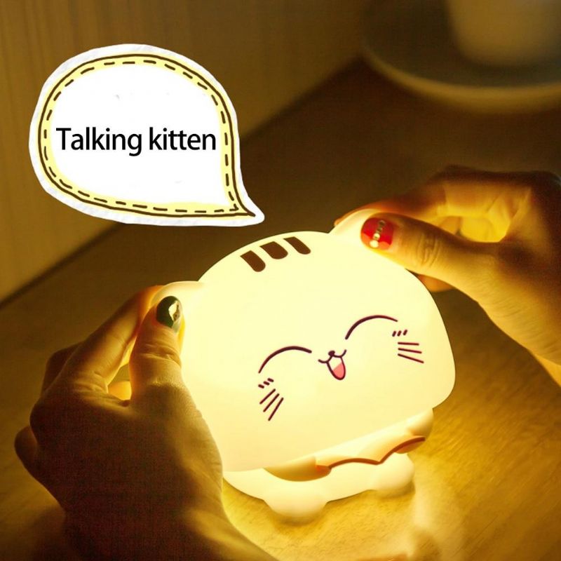 Lucky Cat Light Med Inspelningsfunktion