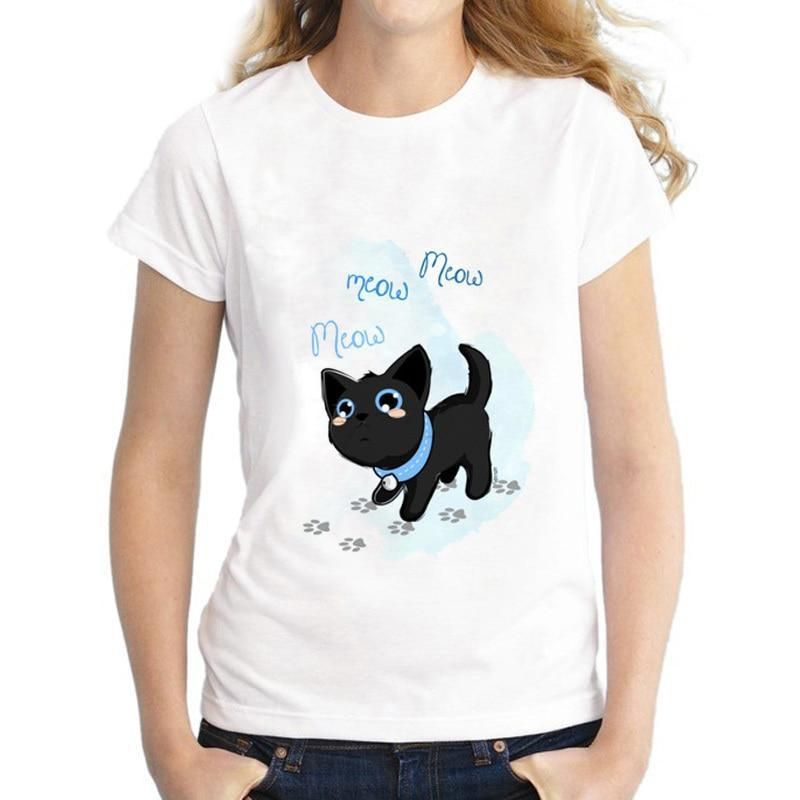 Meow Meow Meow Printer T-shirt