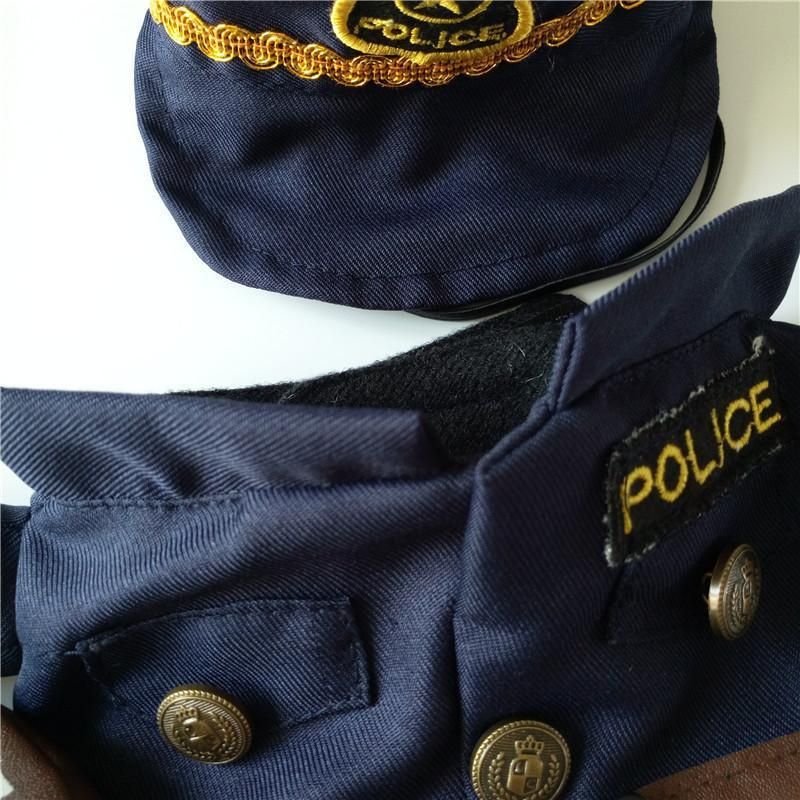 Polis Stil Design Katt Kostym Kläder