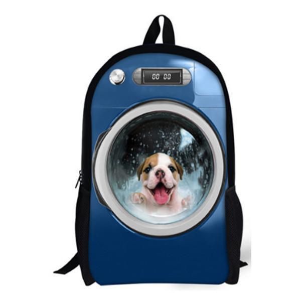 Ryggsäckar För Tvättmaskin För Hund 3d