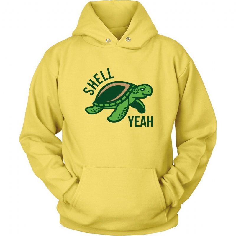 Skal Yeah Sköldpadda Hoodie Design