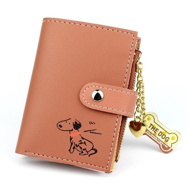 Söt Hunddesign Plånbokspåse