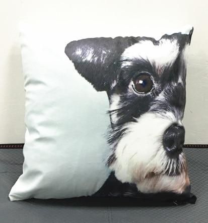 Söt Schnauzer Kuddfodral