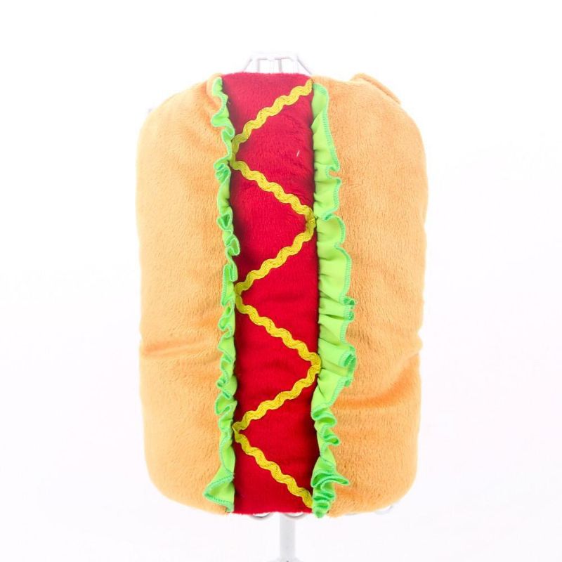 Söta Hotdog Design Hundkläder