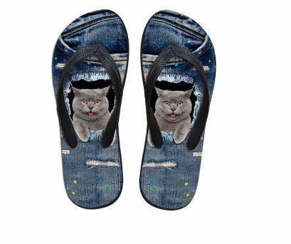 Söta Lekfulla Flip-flops Tofflor