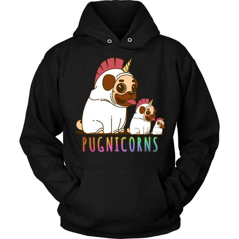 Underbar Pugnicorns Hoodie Design