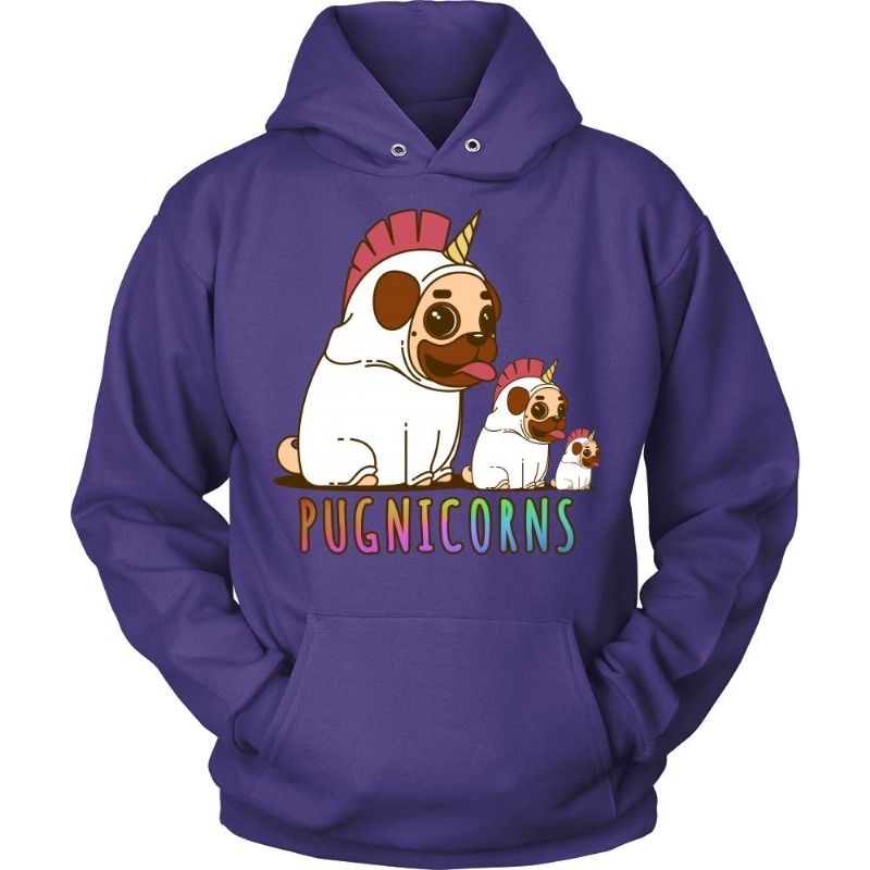 Underbar Pugnicorns Hoodie Design