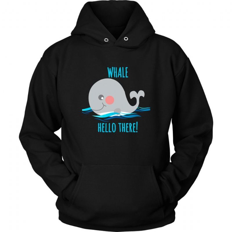Whale Hello Hoodie Design